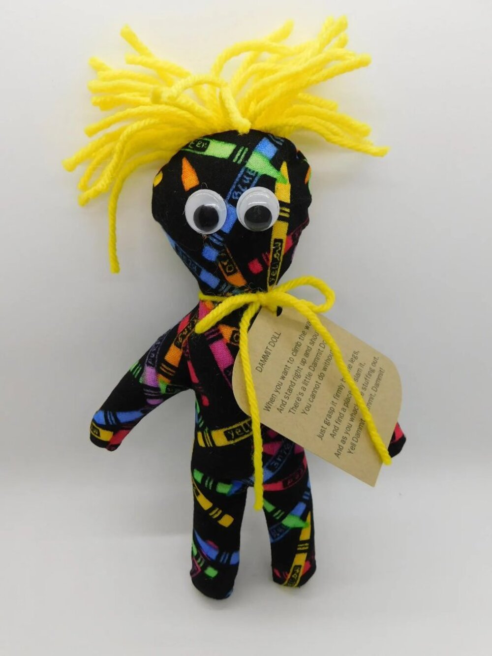Coloring Dammit Doll
